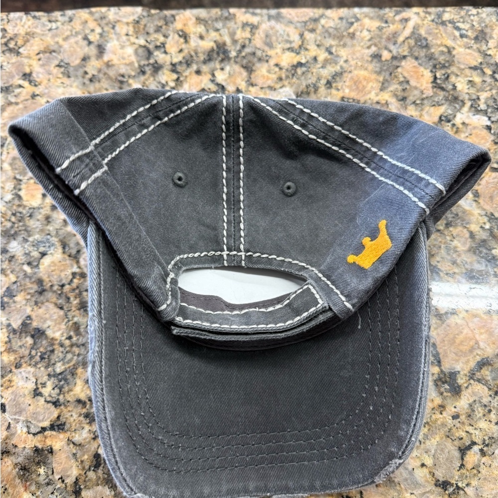 KBETHOS Wife Mom Boss Distressed Baseball Cap Hat Gray NWT - Picture 5 of 5